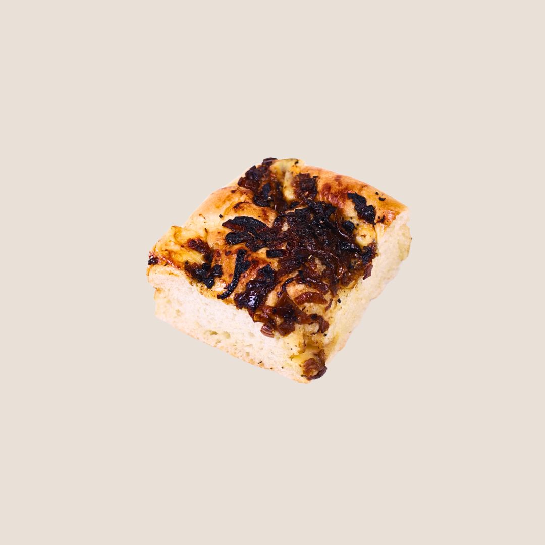Caramelized Onion & Cheddar Focaccia