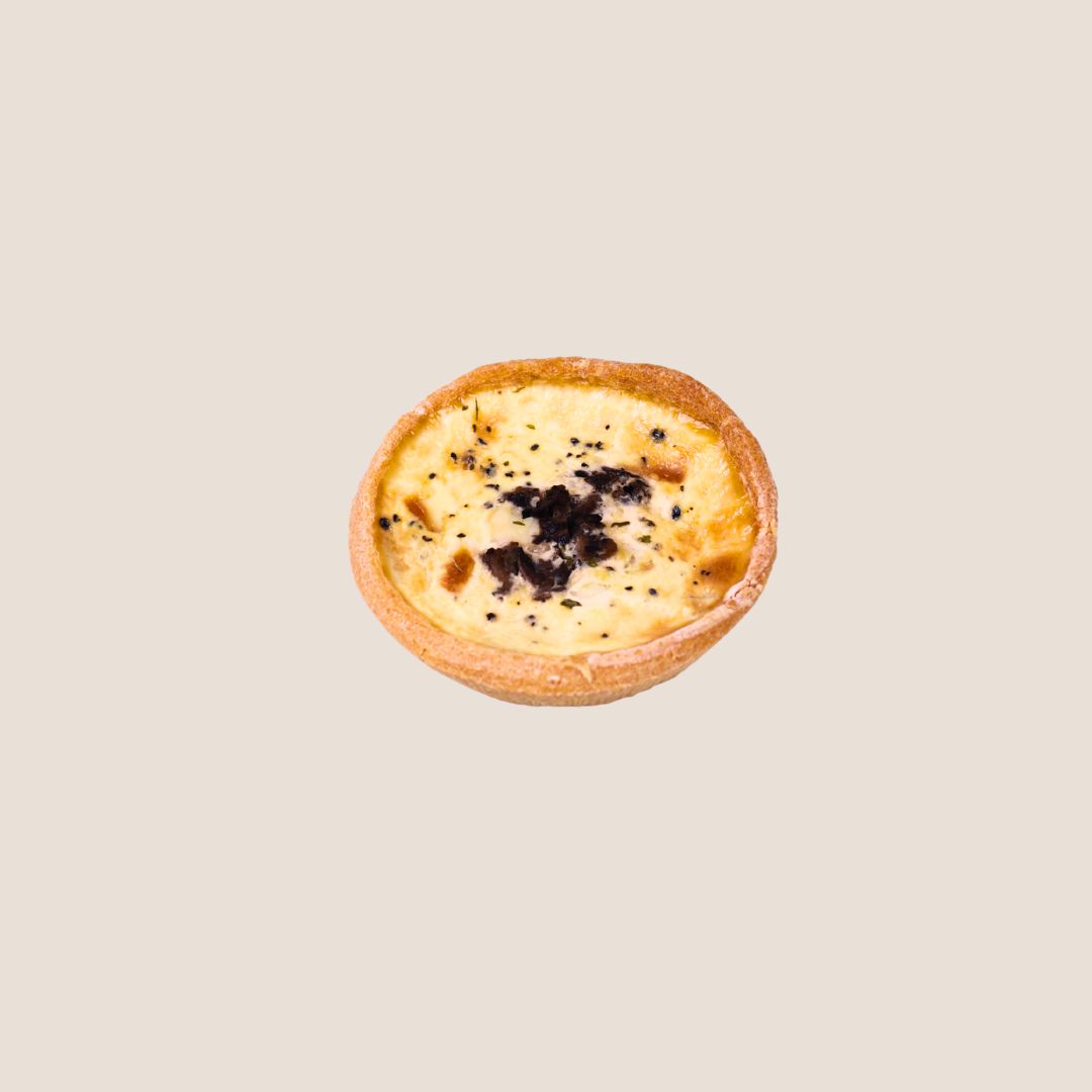 Truffle Mushroom Quiche